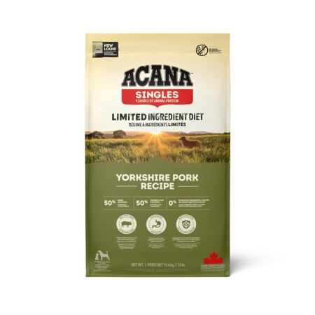 detail ACANA Yorkshire Pork 6kg Singles