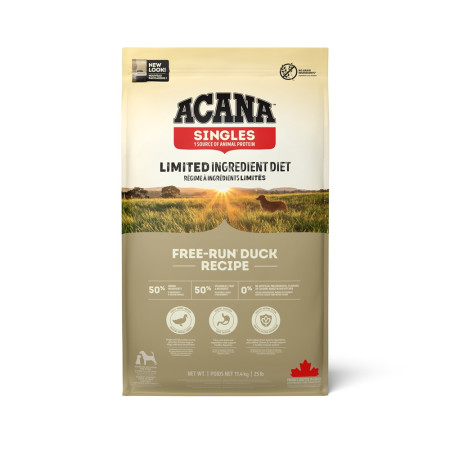 detail ACANA Free-Run Duck 11,4 kg SINGLES