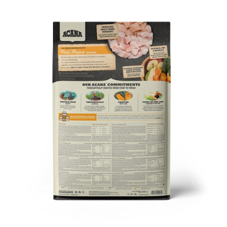 detail ACANA WILD PRAIRIE DOG 11,4 kg RECIPE