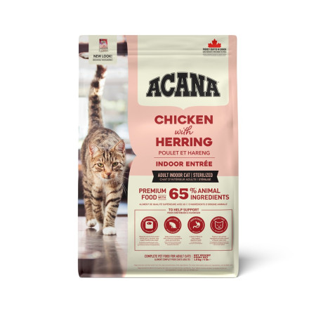 detail ACANA Indoor entree cat 1,8 kg