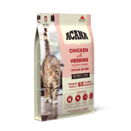 detail ACANA Indoor entree cat 4,5 kg