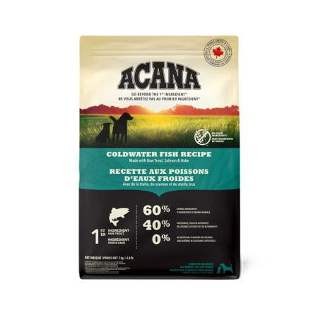 detail ACANA Coldwater fish INT, 11,4kg