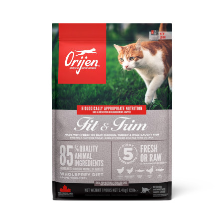 detail ORIJEN Fit & Trim CAT 5,4 kg