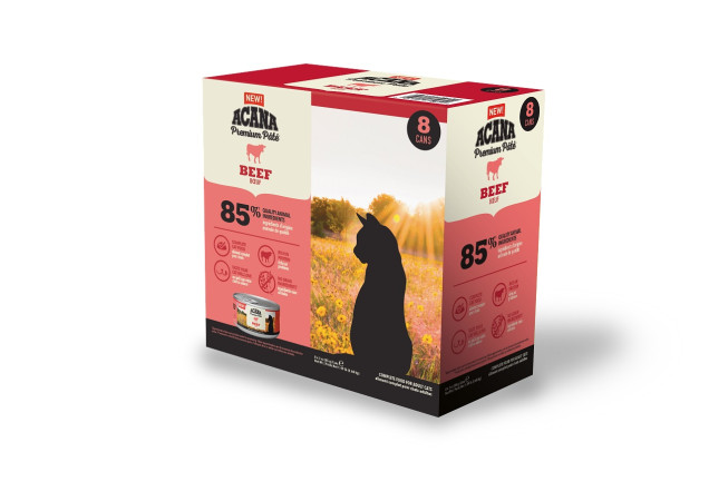 detail ACANA Cat Pate Beef 8ks x 85g