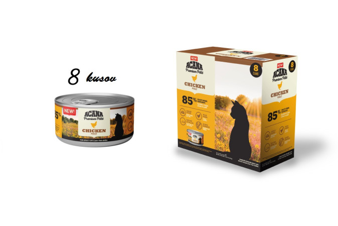 detail ACANA Cat Pate Chicken 8ks x 85g