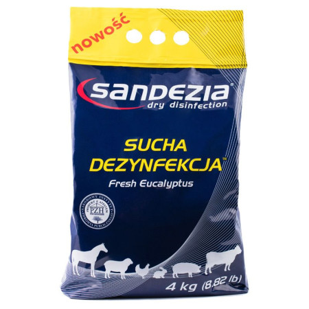 detail Sandezia suchá dezinfekcia 4kg