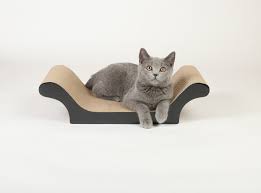 detail SANDEZIA Pelech kartónový pre mačky Lounger, 50 x 25cm