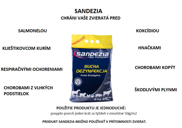 detail SANDEZIA dezinfekcia 10 kg