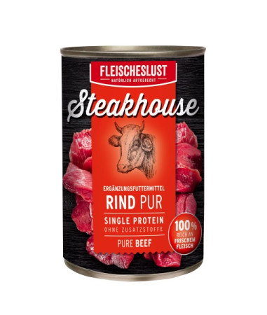 detail Konzerva steak 100% mäso hovädzie, 400g