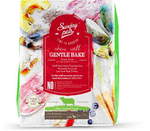 detail SUNDAYPETS GEN.BAKE LAMB Senior Small/Medium, 1.3kg