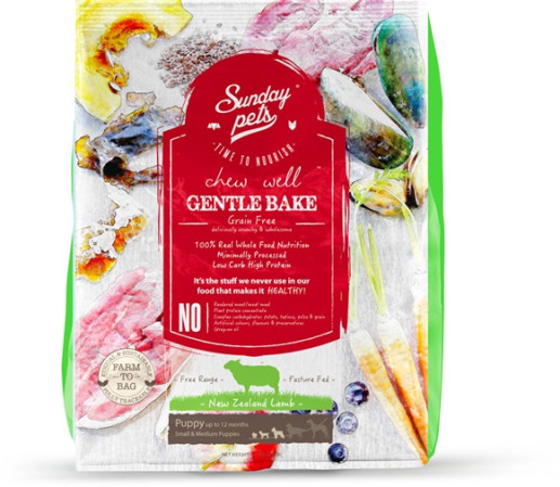 detail SUNDAYPETS GEN.BAKE LAMB Puppy Small/Medium, 1.3kg