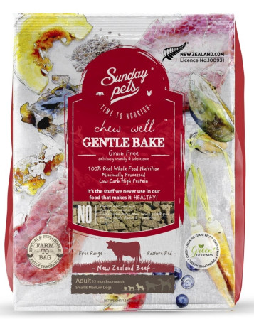 detail SUNDAYPETS GEN.BAKE BEEF Adult Small/Medium, 1.3kg