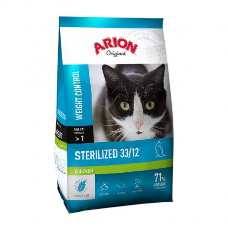 detail ARION Original Cat Sterilized Chicken, 7.5kg