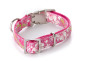 náhľad Papillon HULA-HULA obojok nastaviteľný, 26-40 cm, ružová