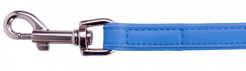 COLLAR Kožené vodítko Glamour, 122cm/25mm, modrá