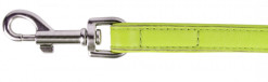 COLLAR Kožené vodítko Glamour, 122cm/25mm, zelená