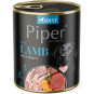 náhľad PIPER konzerva pre psov jahňa mrkva a hnedá ryža, 800g