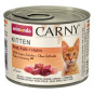 náhľad ANIMONDA CARNY Kitten hovädzie, teľa a kur, 200g