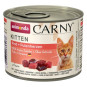náhľad ANIMONDA Carny Kitten hovädzie+morčacie srdcia, 200 g
