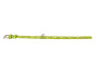 náhľad COLLAR Kožený obojok s hviezdami Glamour, 21-29cm/12mm, zelená