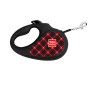 náhľad WAU DOG Vodítko samonavíjacie TARTAN XS, 3 m/12 kg
