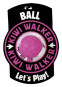 náhľad KIWI Walker BALL Kiwi pink, 9 cm, ružová