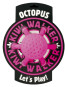 náhľad KIWI Walker OCTOPUS Kiwi pink, 18 cm, ružová