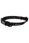 náhľad Papillon Nastaviteľný obojok Black nylon, 48-66 cm, čierna
