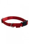 náhľad Papillon Nastaviteľný obojok Red koža, 48-70 cm, červená