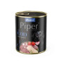 náhľad PIPER konzerva pre psa treska a rajčiny, 800g