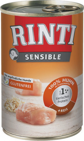 detail RINTI Sensible kura+ryža, 400 g