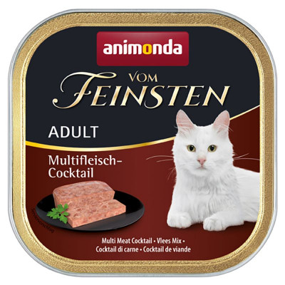 ANIMONDA Cat vom Feinsten Adult multimäsový koktejl, 100g