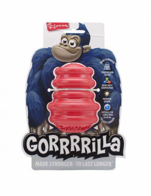 CAMON Hračka Gorila z tvrdej gumy, červená, XL