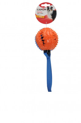 CAMON Hračka dvojfarebná lopta s rukoväťou, 23cm