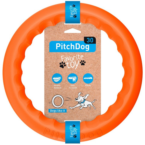 COLLAR Hračka Pich dog, 28cm, oranžová
