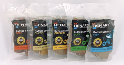 Henart Pet Products Buffalo Sandwich Hovädzie S/10ks, 250g