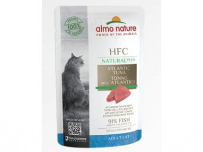 ALMO NATURE HFC Cats kapsička atlant.tuniak natural plus, 55 g