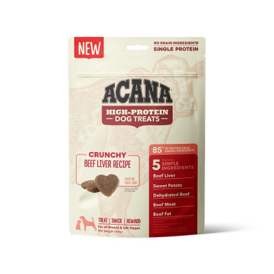 ACANA High-Protein Treats Crunchy Beef liver, 100g
