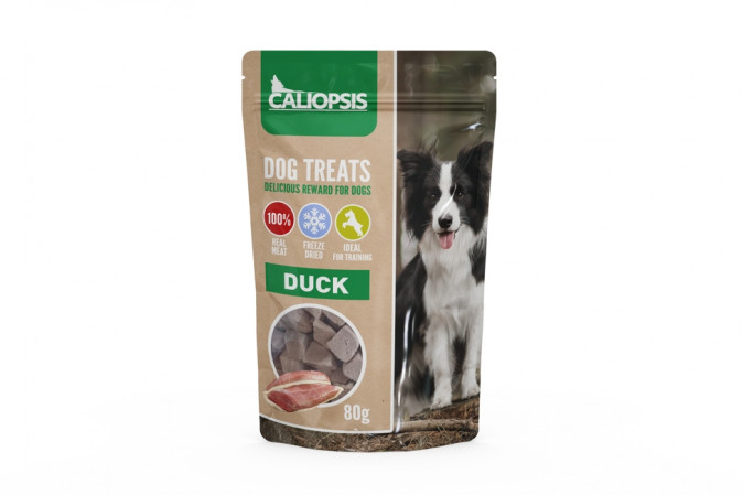 detail CALIOPSIS FREEZE DRIED DUCK, 80g